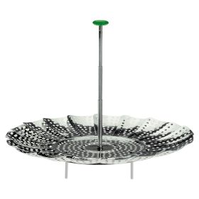Prep Solutions Stainless Steel, Easy Reach 8 inch Extendable Steamer Basket